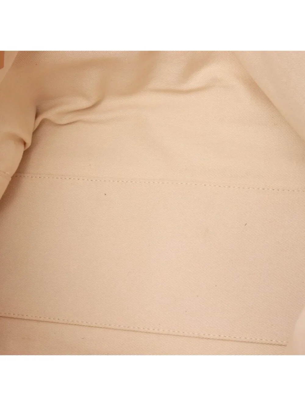 Loewe Tote Bag Repeat Anagram Beige Canvas Leather